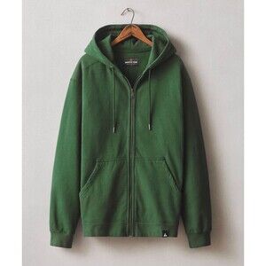 American Giant Hoodie Mens M Relaxed Green Moss Classic Full Zip Heavyweight NWT